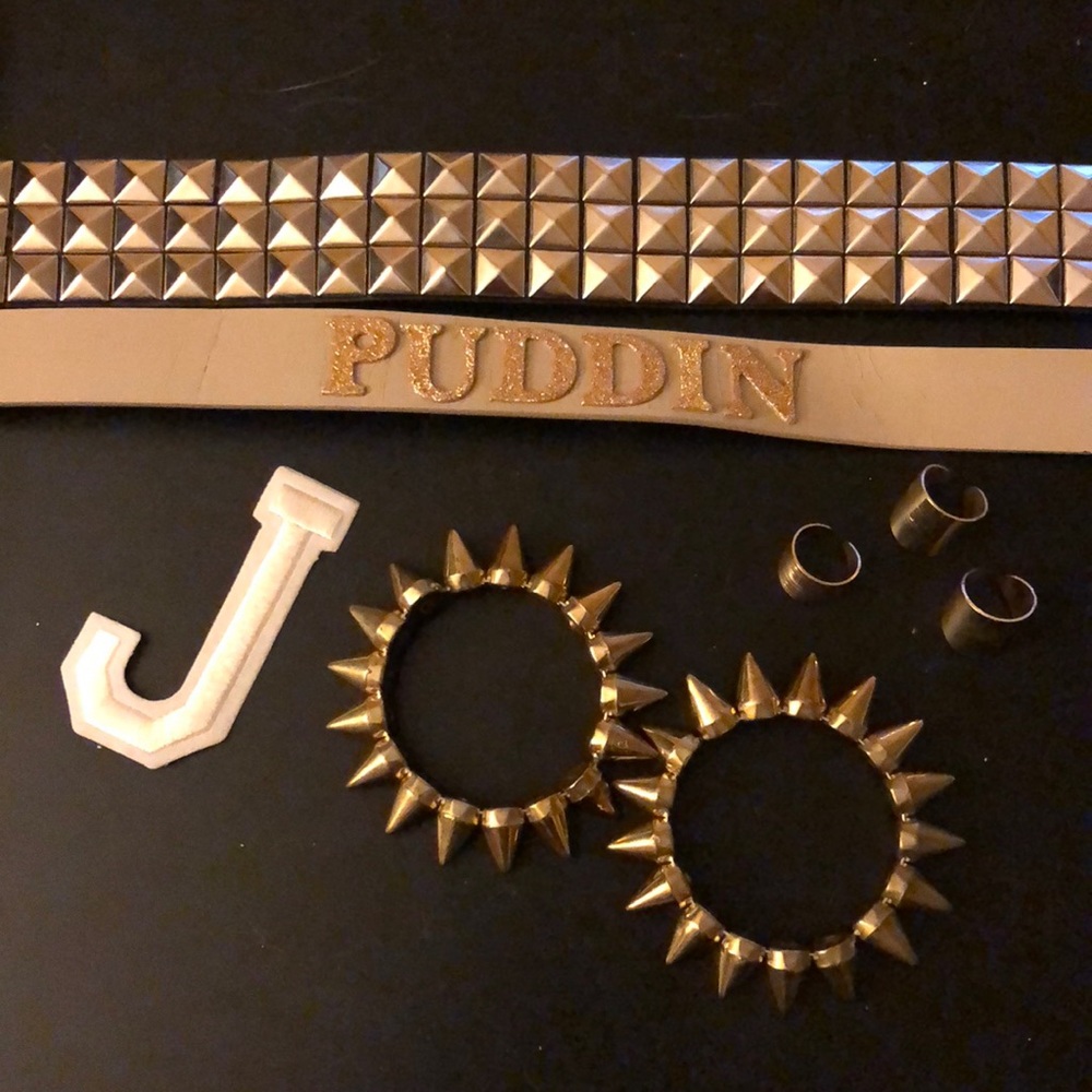 *SOLD* Harley Quinn costume accessories